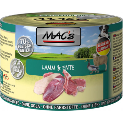 MAC-'s DOG Lamm & Ente 200g