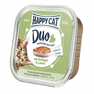 HappyCat Duo Pate Geflügel...